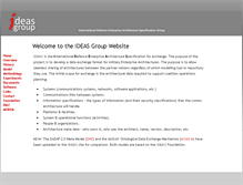 Tablet Screenshot of ideasgroup.org